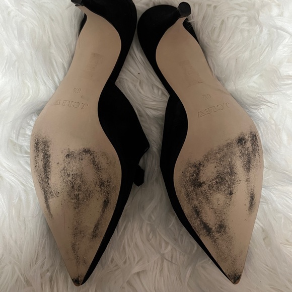 J Crew Sophia Mule Bow - 6.5 Black Suede - Picture 4 of 5